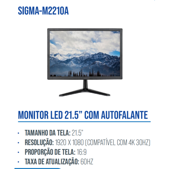 1箱带扬声器的LED显示器21.5英寸（1箱=5PCS)