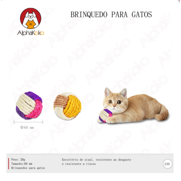 1箱猫玩具（1箱=240PCS)