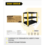 1箱开放式工具车用于办公室
760毫米*360毫米*800毫米（1箱=1PCS）