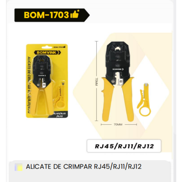 1箱RJ45/RJ11/RJ12剥线钳（1箱=50PCS）