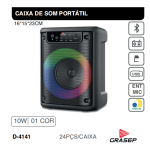1箱便携式音响箱（1箱=24PCS)