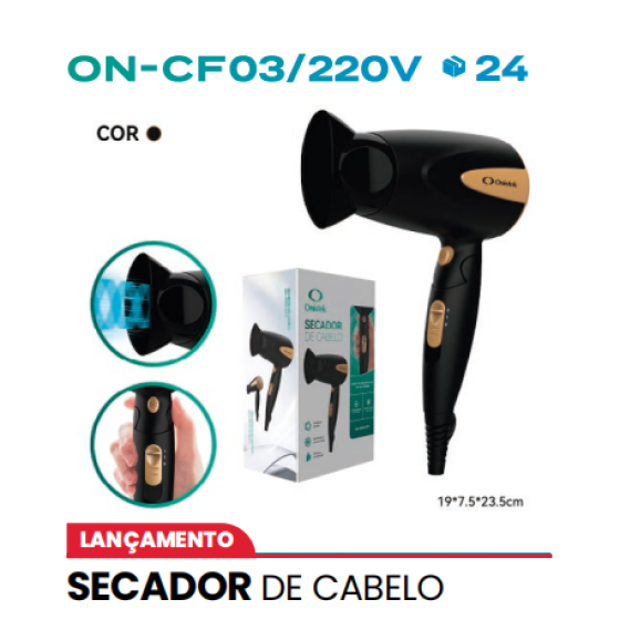 SECADOR DE CABELO