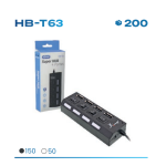 1箱USB4端口集线器2.0（1箱=200PCS)