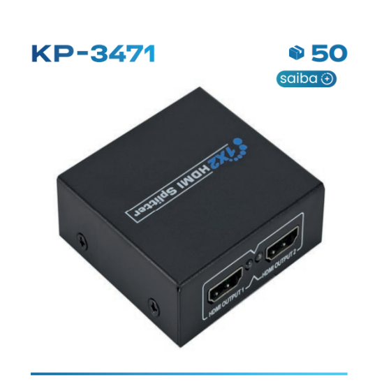 1箱HDMI超分4K分频器1X2（1箱=50PCS)