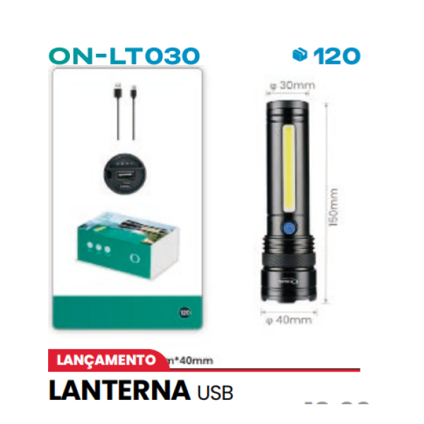 LANTERNA USB