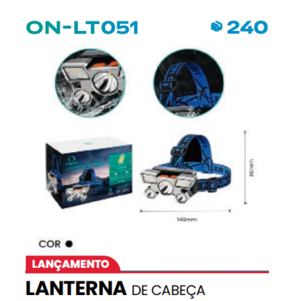 LANTERNA DE CABEÇA
