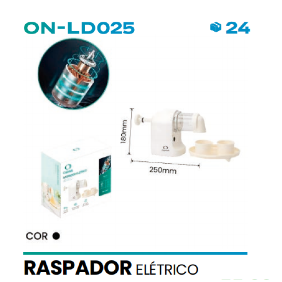 RASPADOR ELÉTRICO