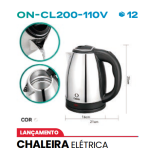 CHALEIRA ELÉTRICA