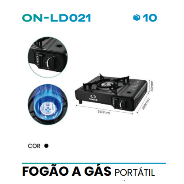 FOGÃO A GÁS PORTÁTIL