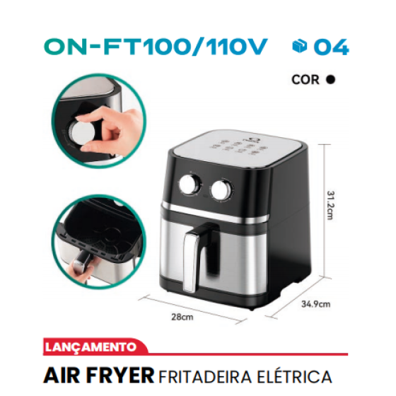 AIR FRYER FRITADEIRA ELÉTRICA