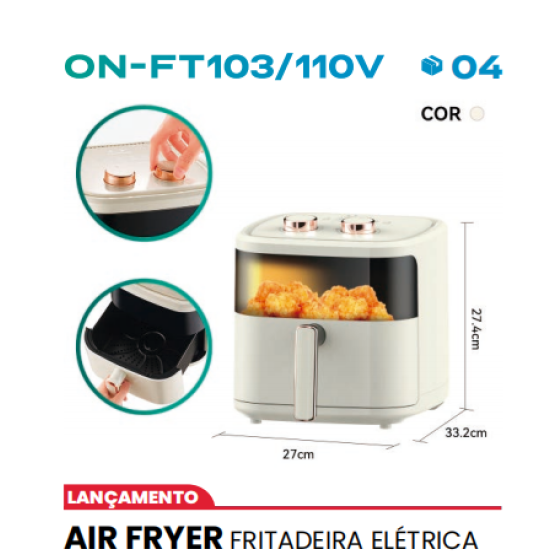 AIR FRYER FRITADEIRA ELÉTRICA