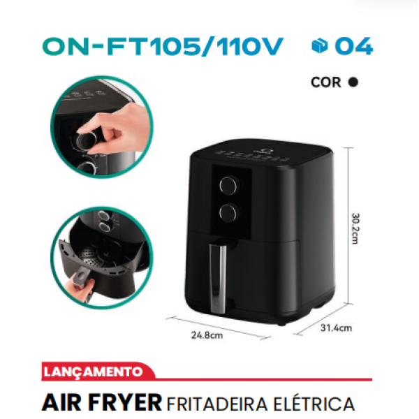 AIR FRYER FRITADEIRA ELÉTRICA
