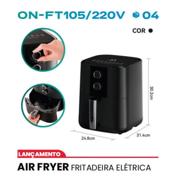 AIR FRYER FRITADEIRA ELÉTRICA