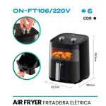 AIR FRYER FRITADEIRA ELÉTRICA