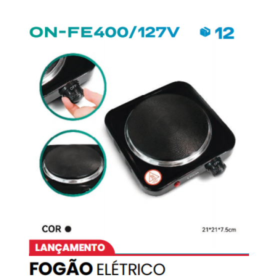 FOGÃO ELÉTRICO