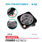 FOGÃO ELÉTRICO