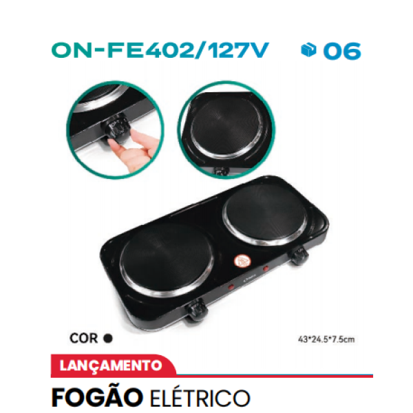 FOGÃO ELÉTRICO