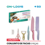CONJUNTO DE FACAS 6 PEÇAS