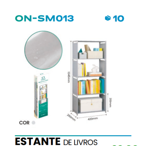 ESTANTE DE LIVROS