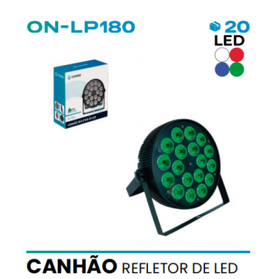 CANHÃO REFLETOR DE LED