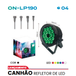 CANHÃO REFLETOR DE LED