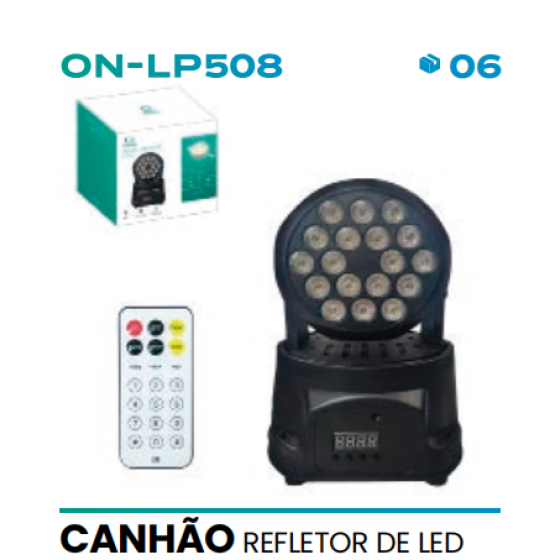 CANHÃO REFLETOR DE LED