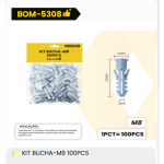 1箱Bucha-M8套件100个装（1箱=144PCS）
