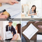 12个自封式运输袋、无衬垫邮寄袋、自封式服装运输袋、适用于商务和个人用途的包装袋