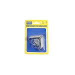 2pcs/4pcs多尺寸家具角落加固角码套装 DIY 家具/置物架角落加固神器 配螺丝 稳固连接木板/框架 居家木工小帮手 让手工制作更牢固