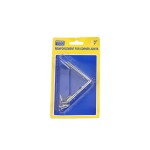 2pcs/4pcs多尺寸家具角落加固角码套装 DIY 家具/置物架角落加固神器 配螺丝 稳固连接木板/框架 居家木工小帮手 让手工制作更牢固