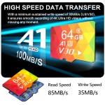 监控级别
高速SD卡(3件装64G内存卡)