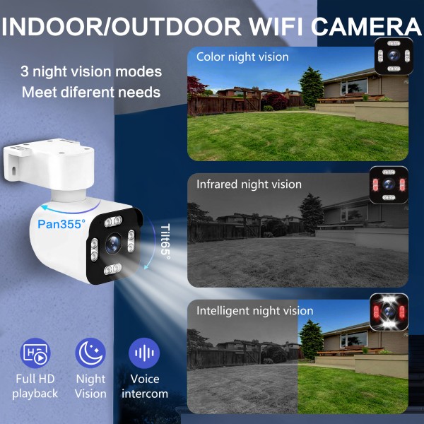 监控摄像头
单枪-A6S(300w像素/高清夜视/运动检测)